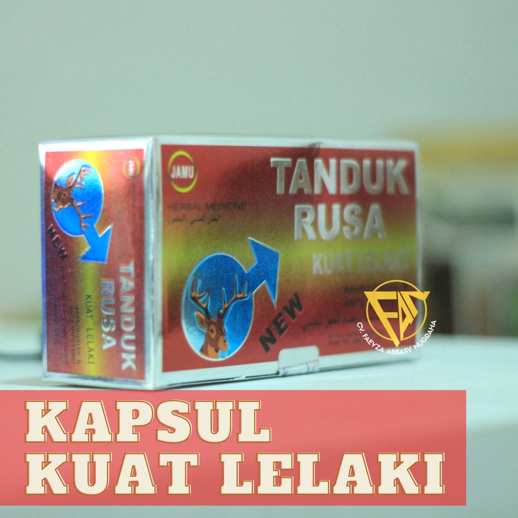 Kapsul Tanduk Rusa new original, harga grosir asli 100% 0RIGINAL