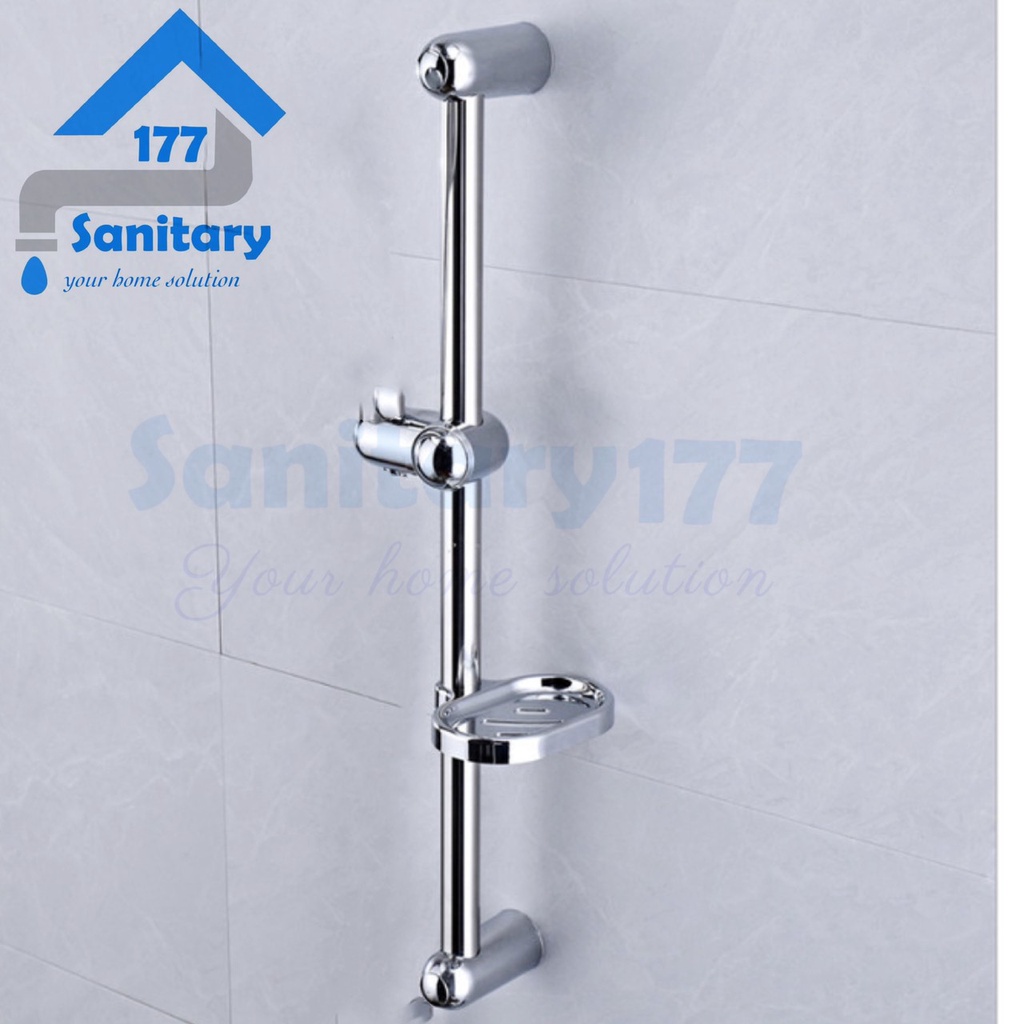 Tiang Shower Stainless Murah 1A-hanya Tiang saja Pole gantungan bar tongkat  batang bracket breket Shower /S3