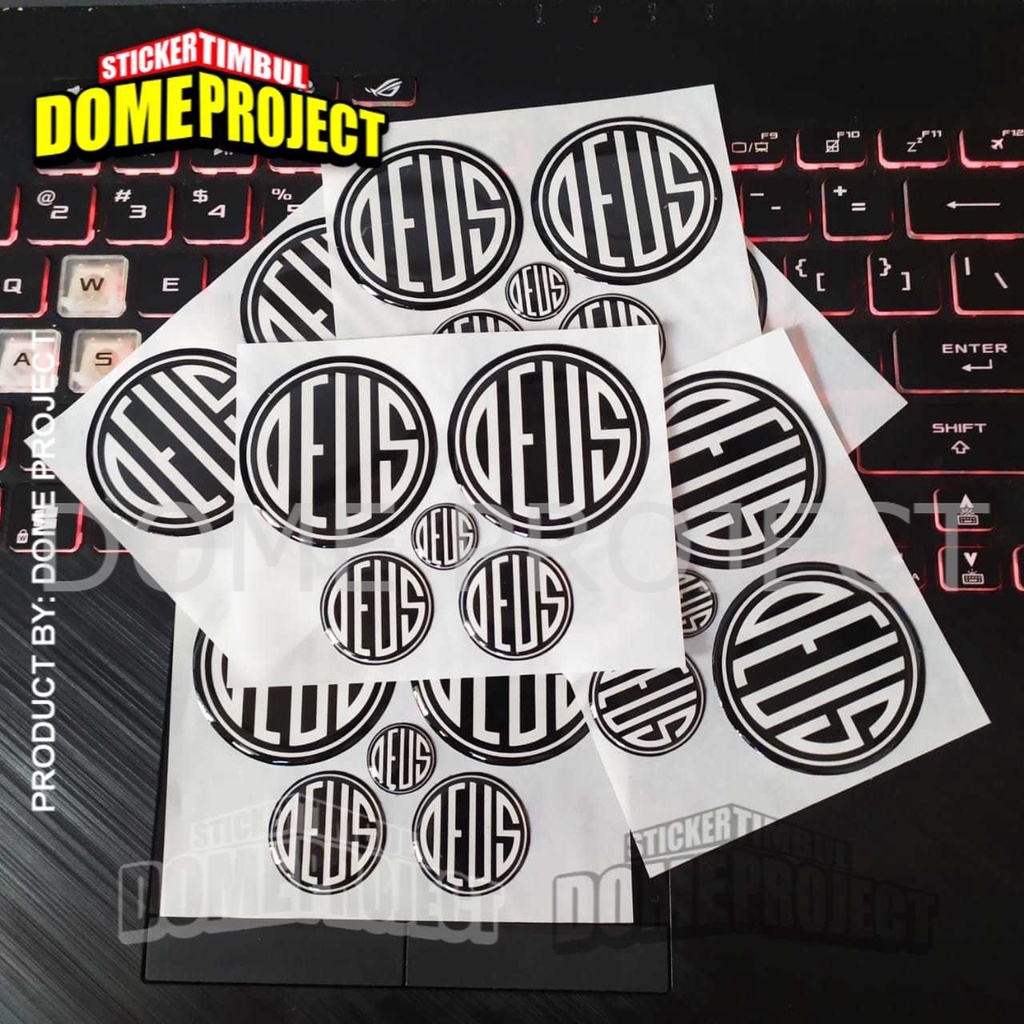 STIKER NMAX STIKER MOTOR STIKER AEROX LOGO DEUS EX MACHINA STIKER EMBLEM NMAX DAN AEROX STIKER NMAX LEXI STIKER MOTOR NMAX 1 SET