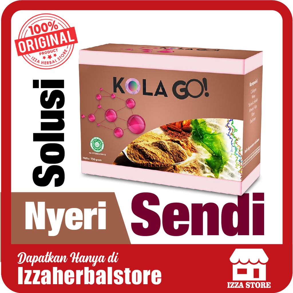 KOLAGO Obat NYERI SENDI Rematik Tulang Osteoarthritis Osteoporosis Radang Sendi ASLI ORIGINAL BPOM