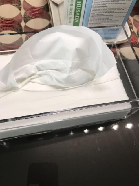 Bs Kotak Tisu Akrilik / Acrylic Tissue Box Panjang - Tebal 5mm & 3mm