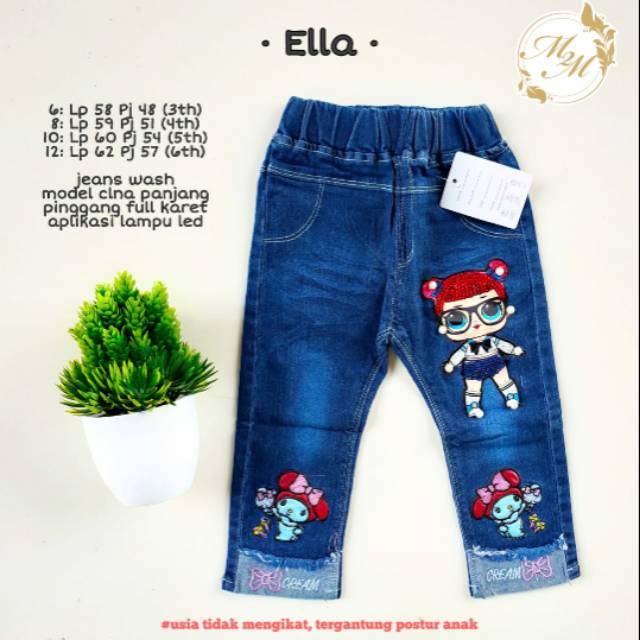 Celana Ella jeans kids by M2M