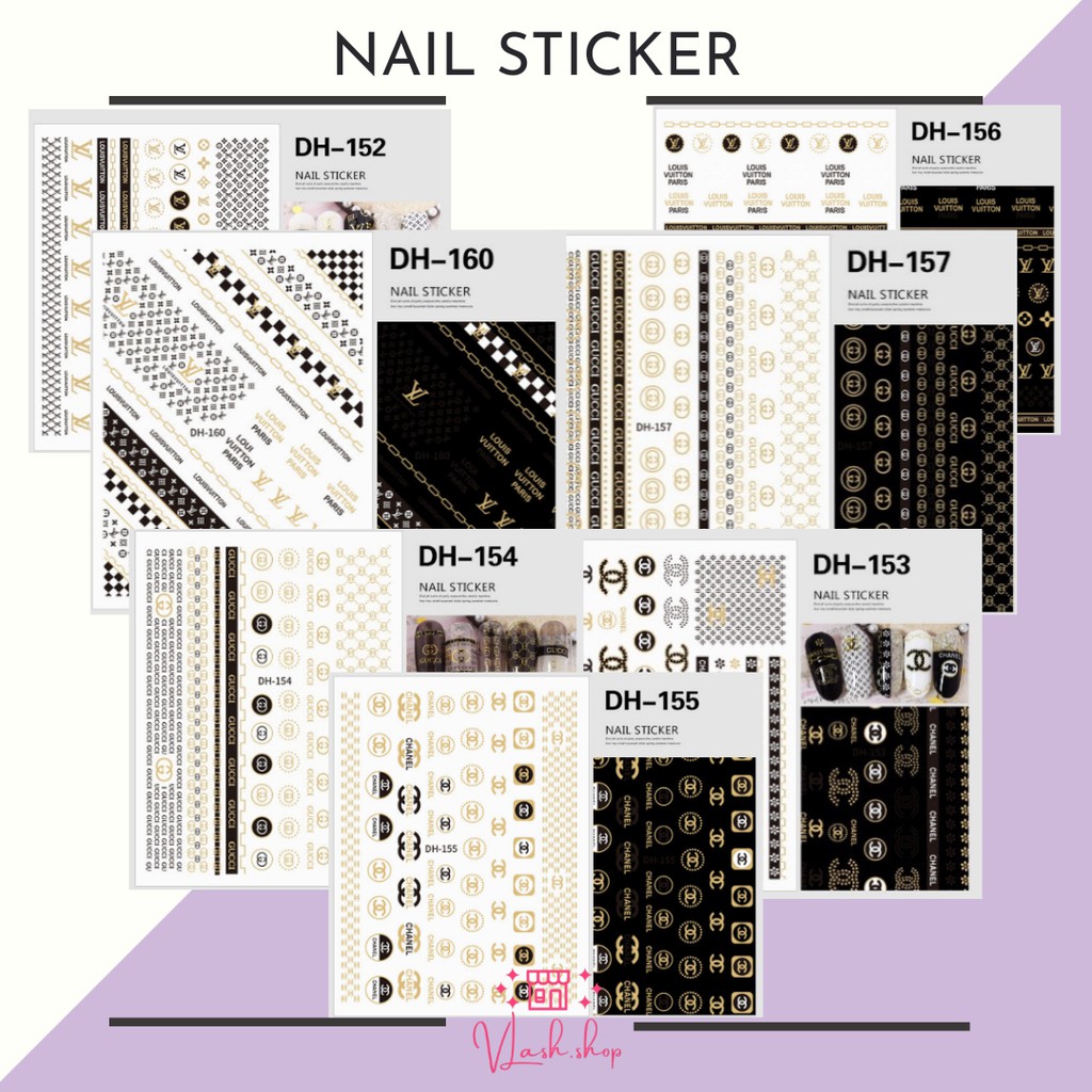 NAIL STICKER- STIKER KUKU