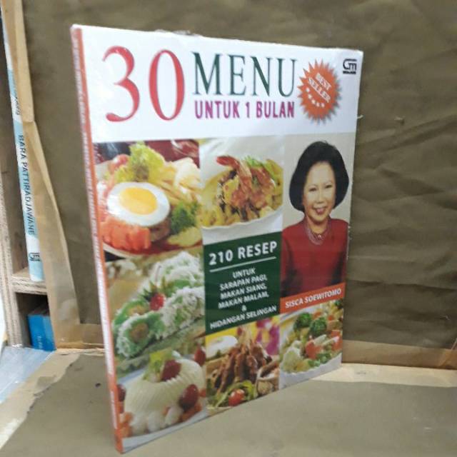 Buku 30 Menu Untuk 1 Bulan Shopee Indonesia