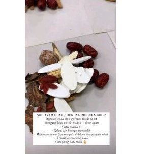 Tim Ayam Obat / Herbal Chicken Soup / Rempah Sop Ayam Herbal