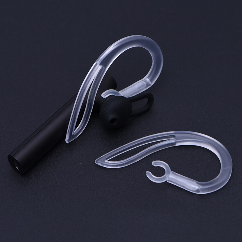 {LUCKID}5/6/7/8/9/10mm Clear Bluetooth Earphone Silicone Earbud Ear hook Loop Clips