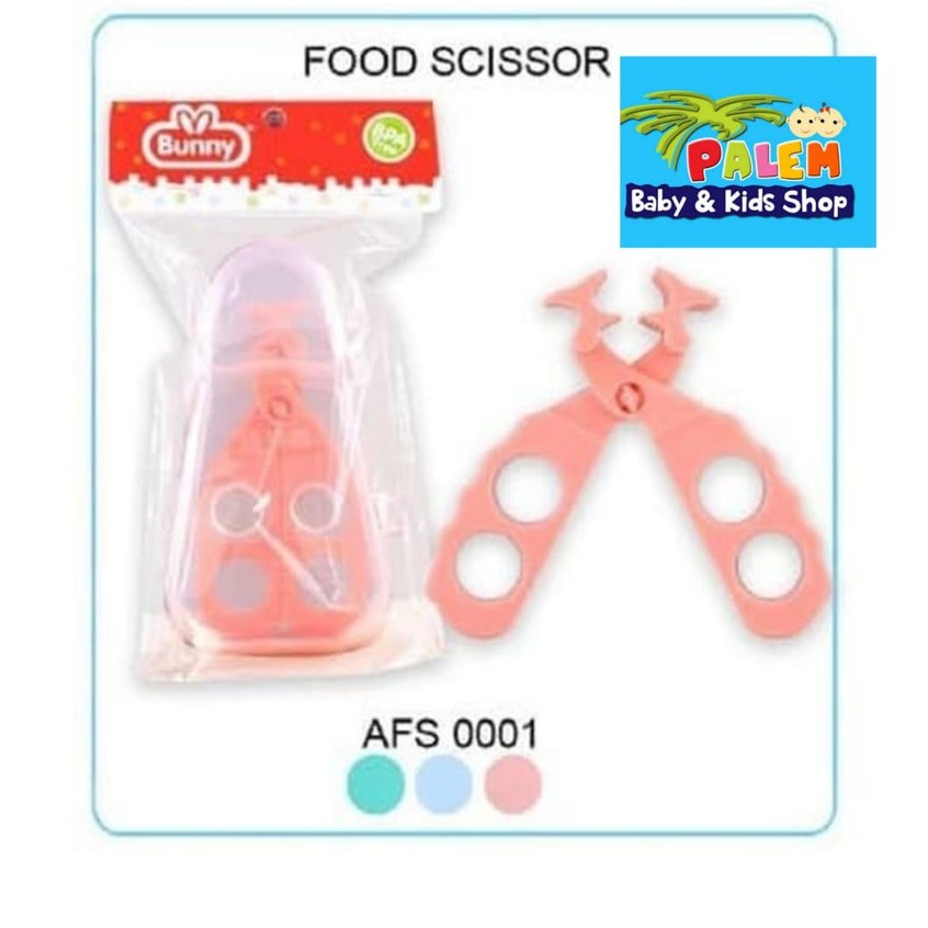 Lusty Bunny AFS-0001 Food Scissors/gunting makanan bayi