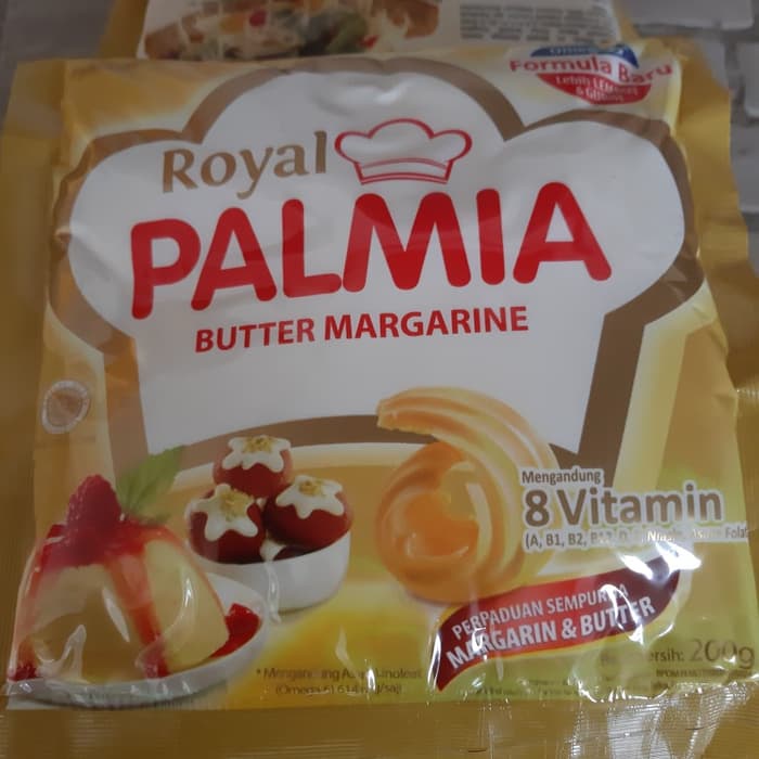 

butter-mentega- royal palmia butter margarine 200 g -mentega-butter.