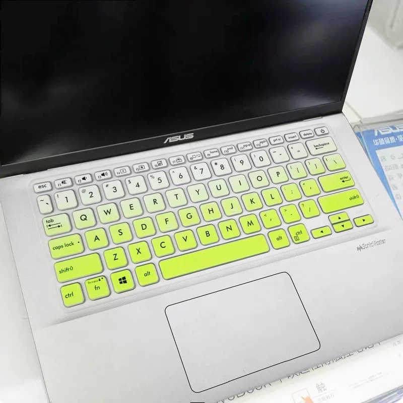 Keyboard Protector Cover Laptop Asus VivoBook 14 A416 A416J A416JA A416JF A416JP A416M A416MA A416JAO A416JPO A416MAO Silikon warna gradasi