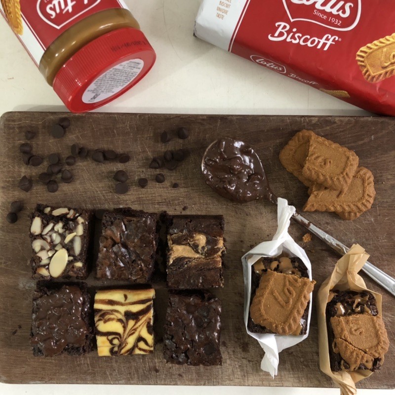 

Brownies panggang fudgy brownies