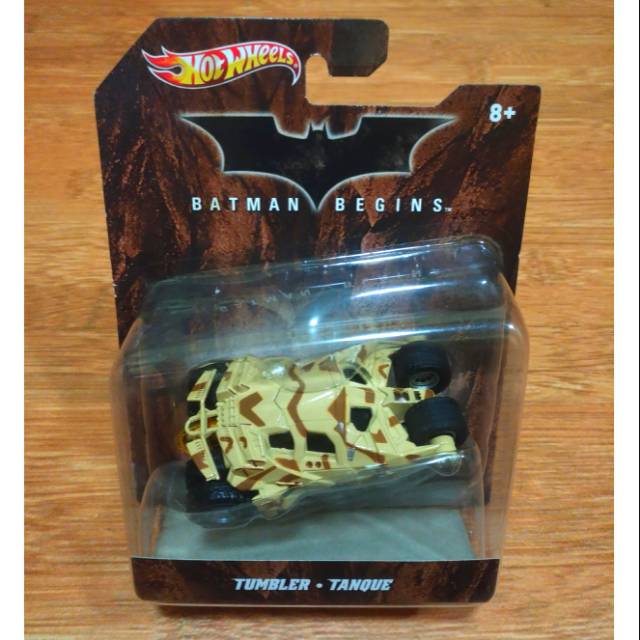 Diecast Hot Wheels Batmobile Tumbler Tanque Batman Begins Camo Camouflage Batmobile Edition
