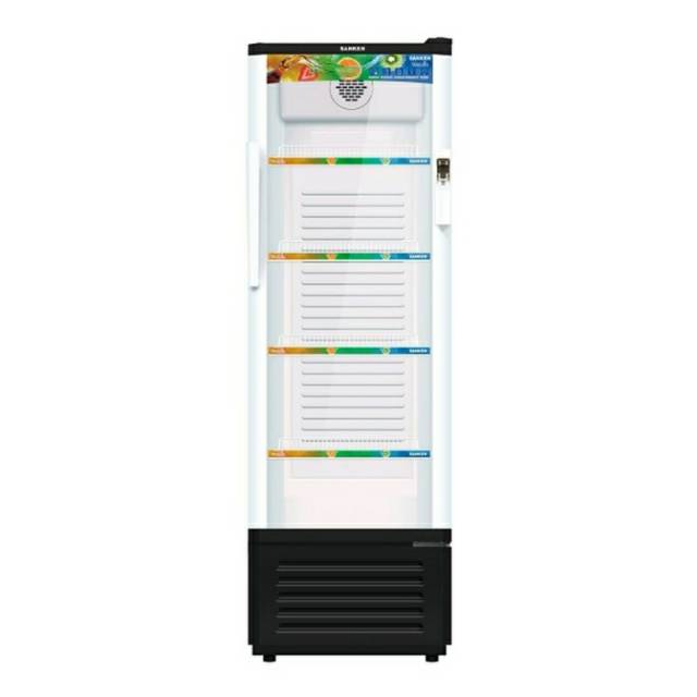 SHOWCASE SANKEN SRS-278 KAPASITAS 270LITER KHUSUS CIREBON