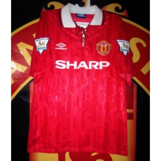 Jersey Manchester United Original Home 1992-1994