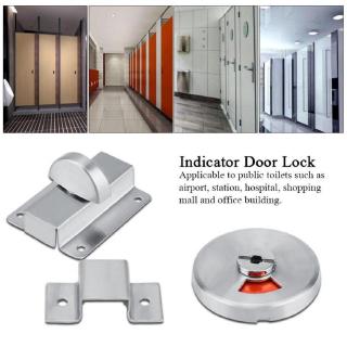 Indikator Kunci Pintu  Kamar  Mandi Bahan Stainless  Steel 