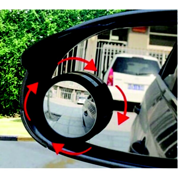 Kaca Spion Mini Tambahan Blind Spot Mirror Mobil Motor 360 Wide Angle