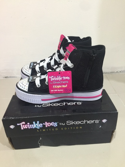 skechers twinkle toes uitzetten