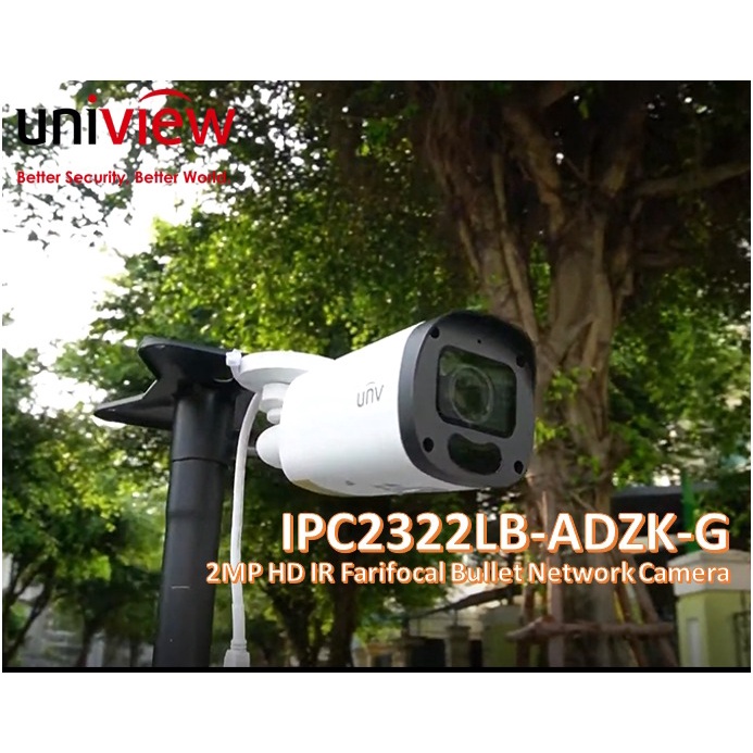 Ip Cam CCTV UNIVIEW Varifocal IPC2322LB-ADZK-G 2MP