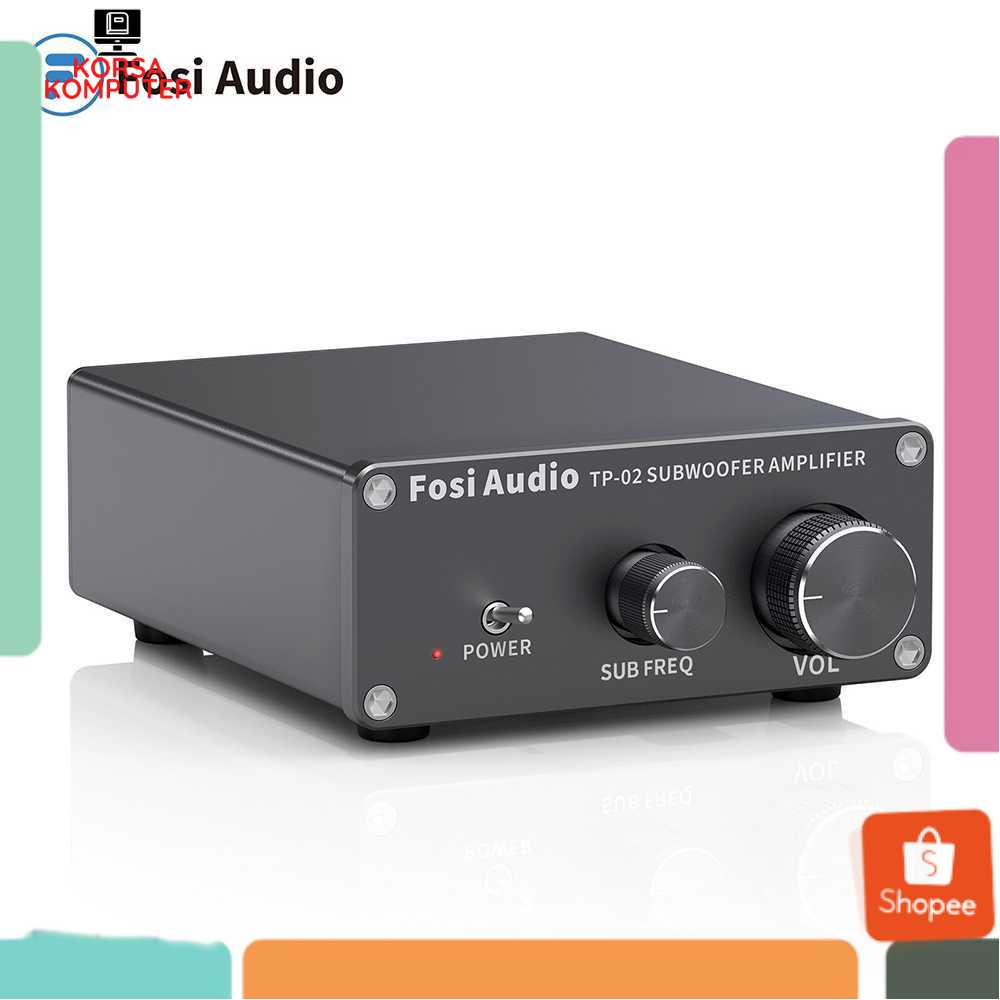 Amplifier Audio Subwoofer Full Fosi TDA7498E Output 220W Suara Jernih Fosi Audio Subwoofer Amplifier