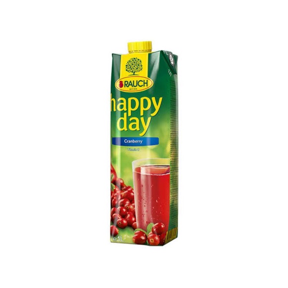 

Jus rauch happy day cranberry 1L