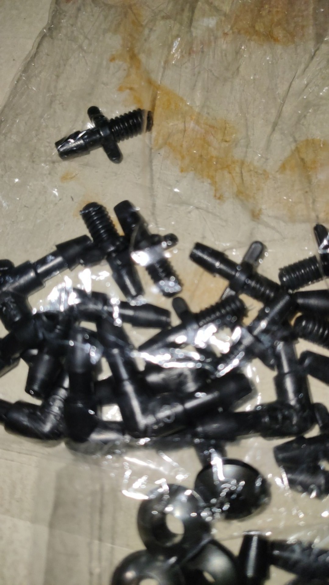 Nepel Ulir 5mm Nipel Konektor Pvc Drat Luar Hidroponik Ke Selang Pe 3/5 Mm