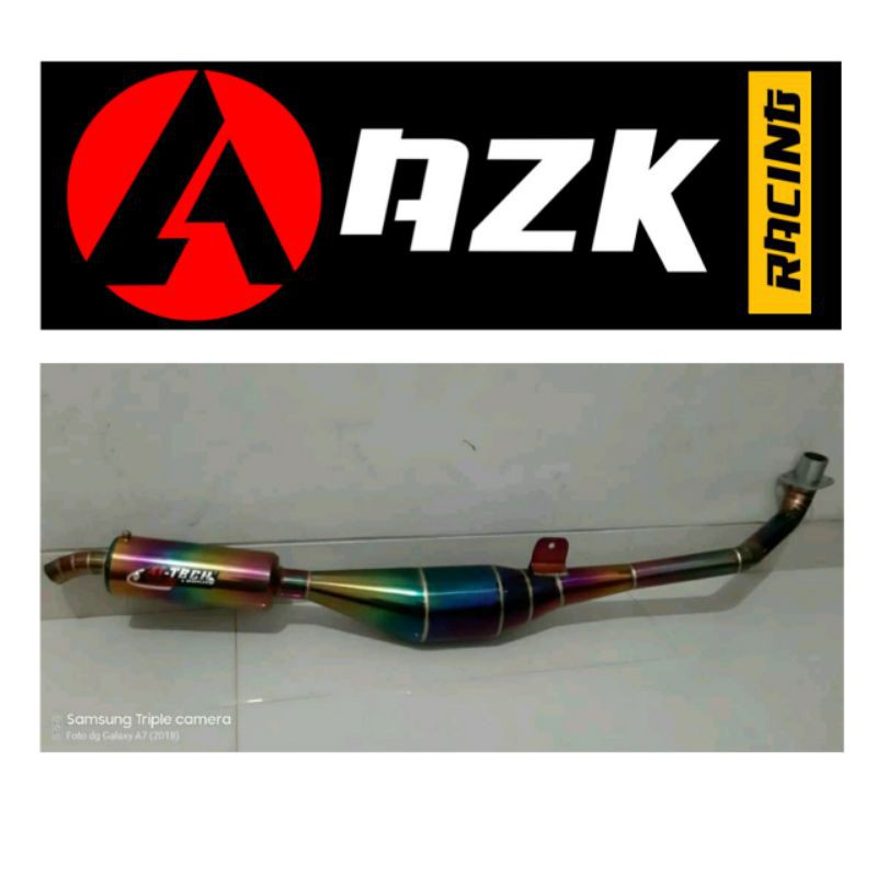 Knalpot FIZ R / F1ZR / FORCE 1 AITECH Rainbow