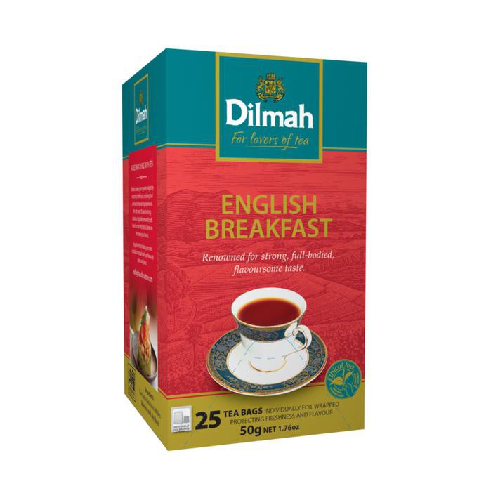 

A409Q Dilmah Gourmet Tea English Breakfast - Teh Celup - Tag Tbag 20 Smqq