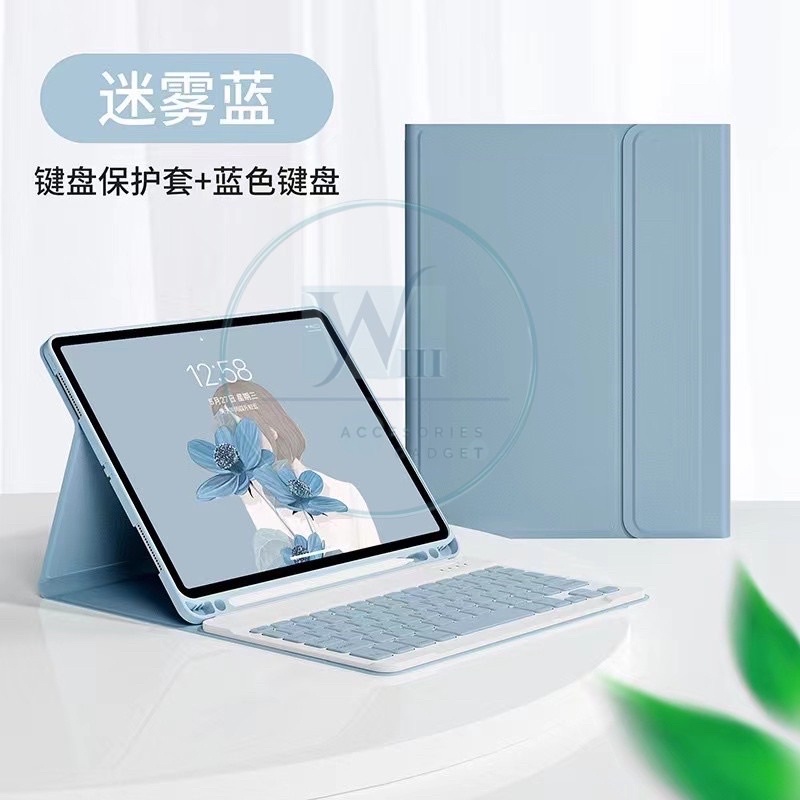 XIAOMI REDMI PAD SE 11”/MIPAD 6/6 PRO 2023/MIPAD 5 MI PAD 5 PRO/REDMI PAD 10.6” 2022/REALME PAD MINI 8.7” BOOKCOVER FLIPCASE KEYBOARD WIRELESS BLUETOOTH