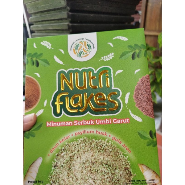

NUTRIFLAKES 2 BOX HEMAT ASLI ORIGINAL JOGJA BEST SELLER UMBI GARUT ATASI ASAMLAMBUNG