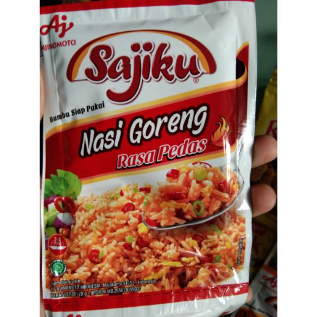 

Sajiku nasi goreng pedas 20 gr