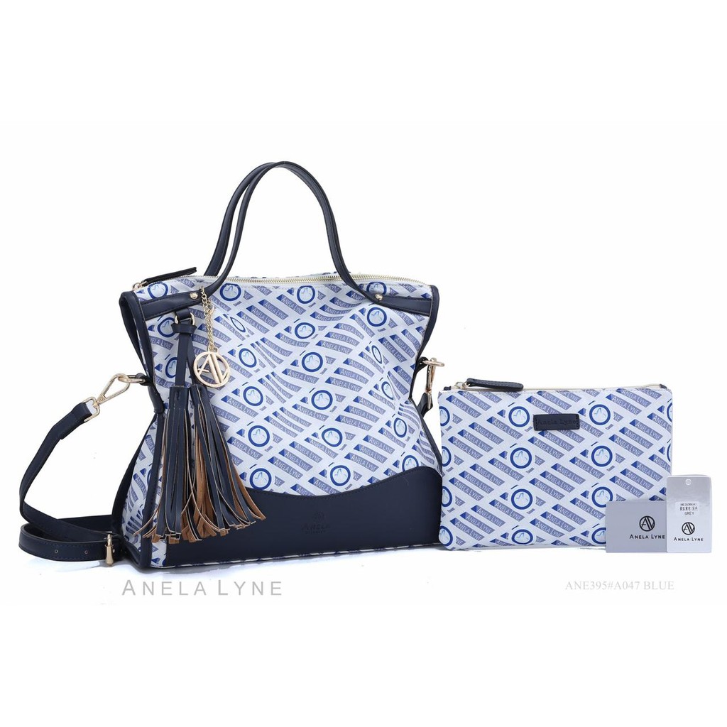 ANELA LYNE KAMALA HAND BAG ANE395#A047 2IN1 WITH SATCHEL ORIGINAL