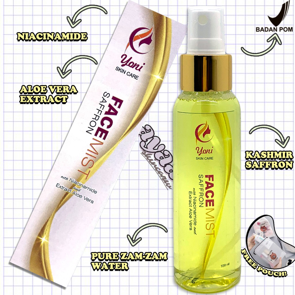 Facemist Yoni Air Saffron Yoniskincare - Facemist Yoni