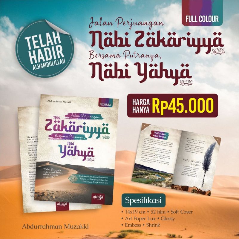 Kisah Nabi Zakaria Dan Nabi Yahya Perjuangan Nabi Zakariyya Atau  Zakariya Dan Putra Beliau Nabi Yahya