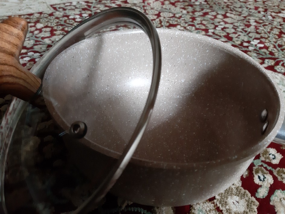 Panci Ceramic Marble Saucepan 18cm Vr