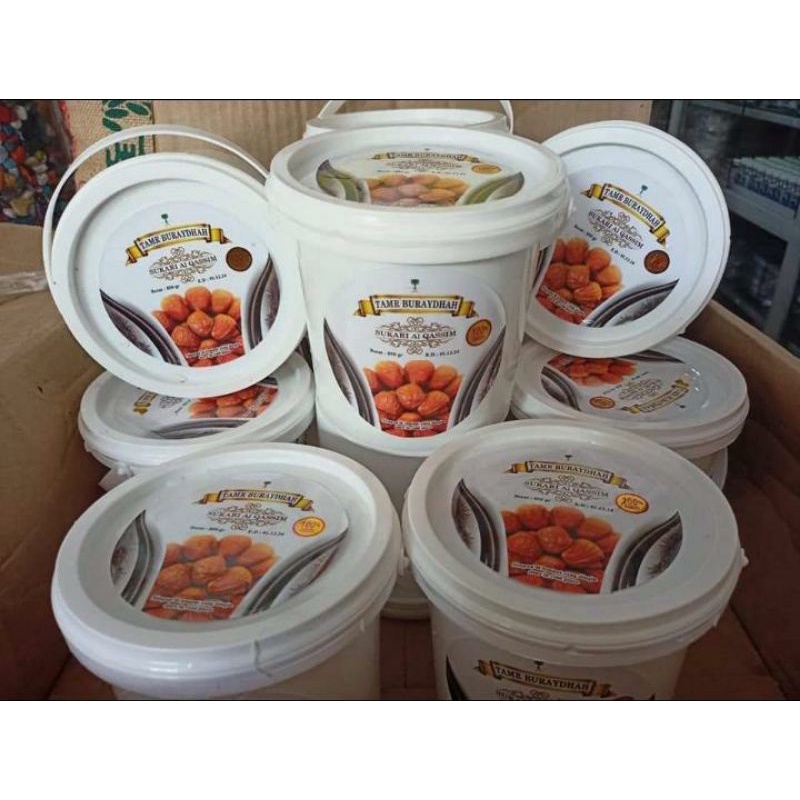

Kurma Sukari Ember 850gr Al Qassim Kurma Premium