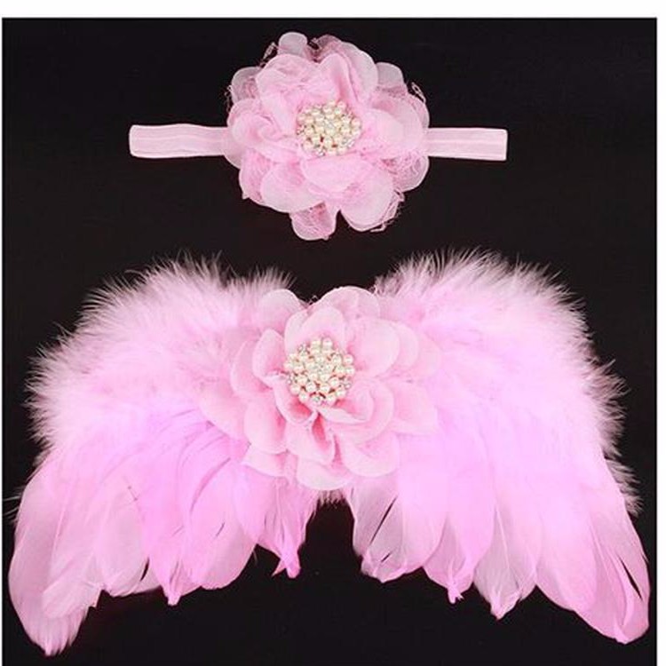 Feather Angel Wings + HB Pink / barang murah / termurah