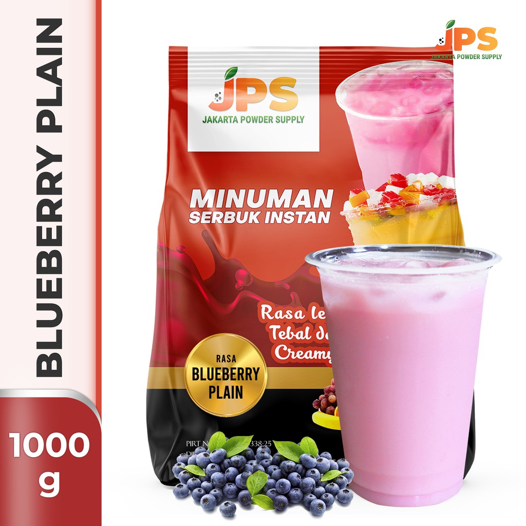 

Bubuk Minuman Blueberry Plain 1 Kg jps