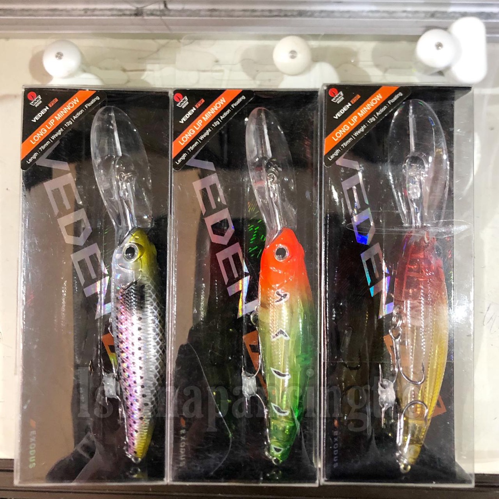 LURE EXODUS WEDEN 75F 12g COL : ALL COLOR UMPAN PANCING TERMURAH