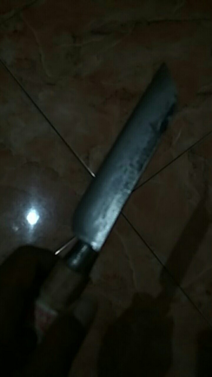 Pisau Dapur Baja Asli Cap Simok / Pisau Murah Baja Asli