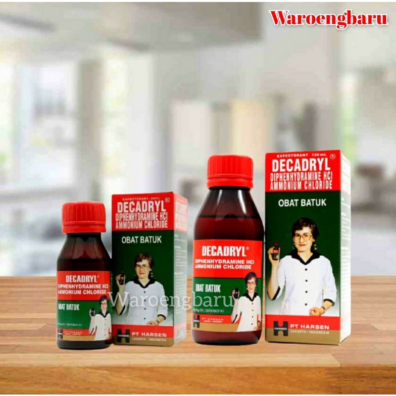 DECADRYL SYRUP 60ml,120ml [ obat batuk ]