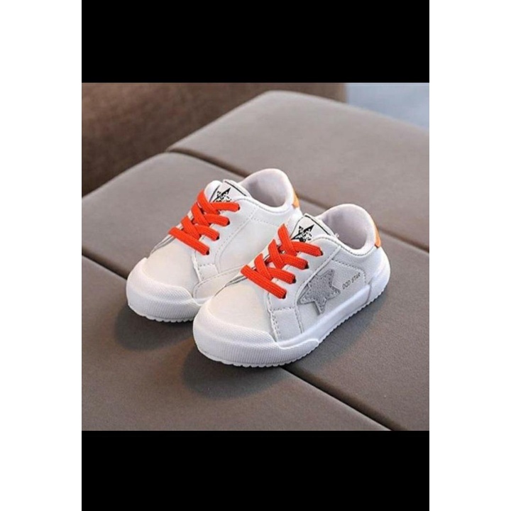 Alas cokoer -Sepatu sneaker anak usia 1 sampai 5 tahun/Sepatu Kets Baby Star