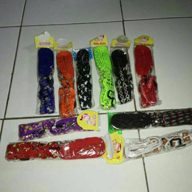 Tali harnes motif anjing, kucing, kelinci, musang