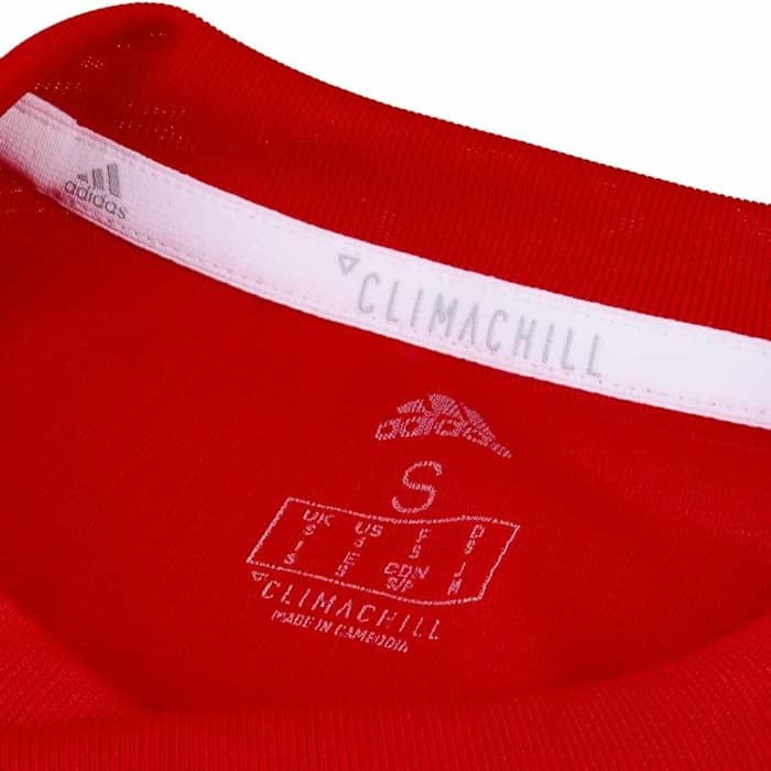 Terlaris Spanyol Home Jersey 2018 Adidas Climachill