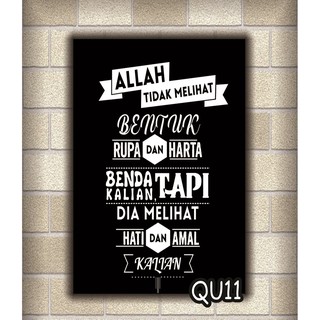  HIASAN  DINDING  POSTER KAYU WALL DECOR DEKORASI RUMAH 