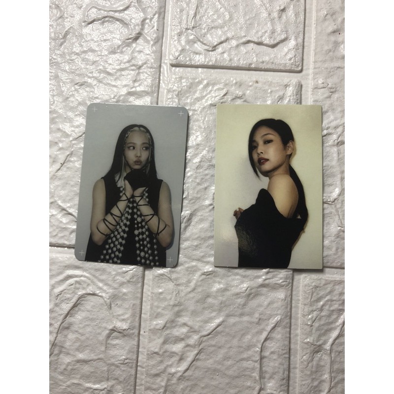 Photocard Blackpink Jennie hylt,the album