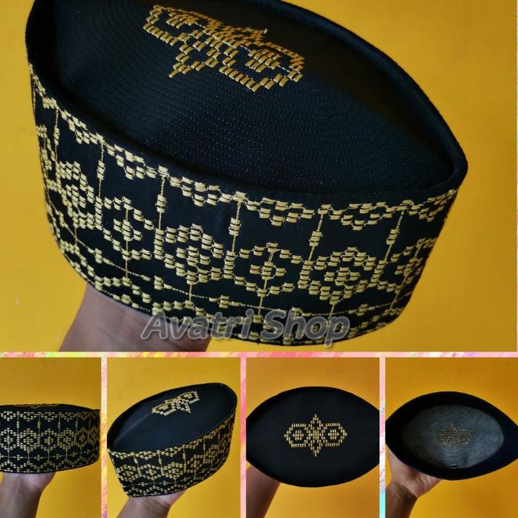 Special For You Kopiah Songket Peci Songket Tenun Peci Tenun Songkok Songket Peci Batik Songket h73➱