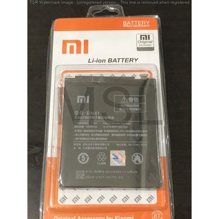 Baterai Original Xiaomi Redmi Note 4 Mediatek BN41 Bat Batrei Batre