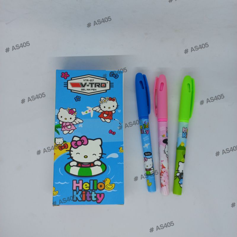

Bolpen Murah / Pen / Pulpen V-TRO Hello Kitty 12 pcs