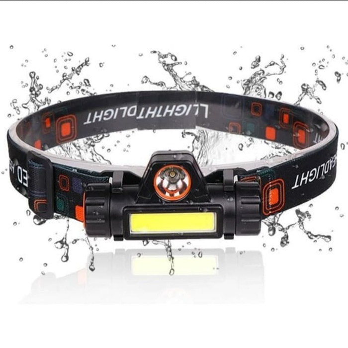 Promo Senter Kepala Rechargeable / Headlamp Sorot / Senter Kepala