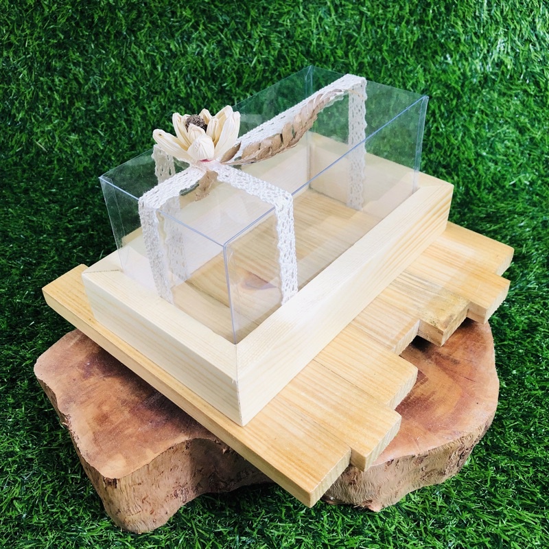 kotak uang seserahan rustic || nampan kayu jati belanda