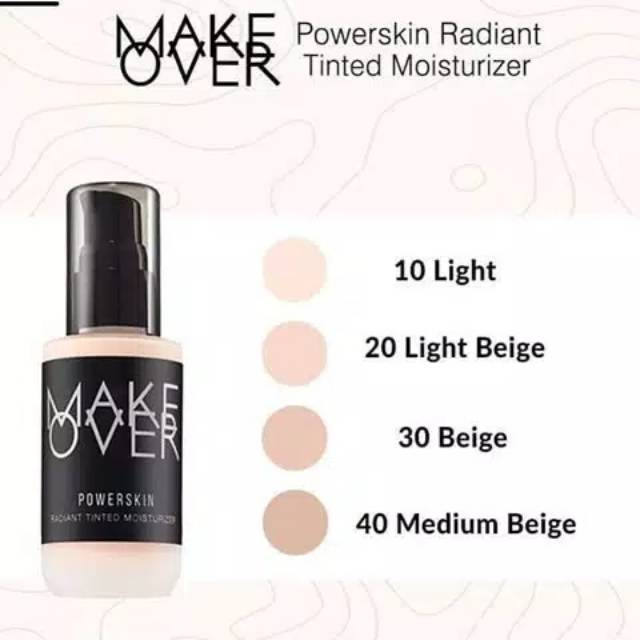 MAKE OVER POWERSKIN Radiant Tinted Moisturizer 40ml